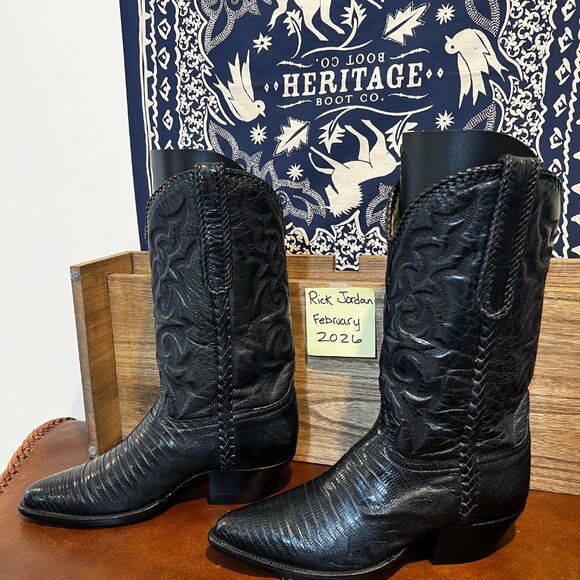 Star by Liberty Boot Co. Lizard Cowboy Boots in Men\'s Size 8D main image 9